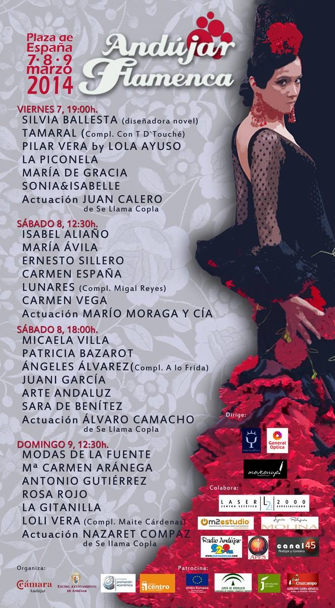 Cartel Andújar flamenca