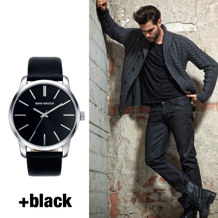 Reloj Mark Maddok black