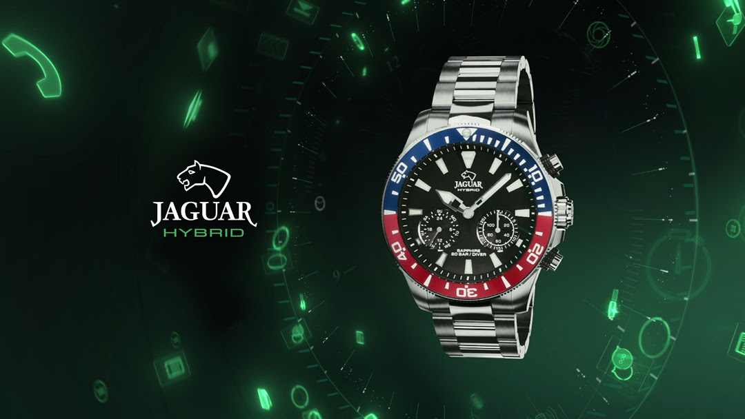 Jaguar híbrido reloj hombre